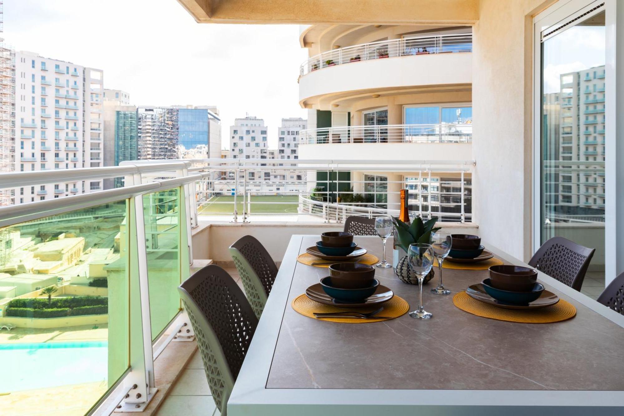Luxury Seafront 3Br With Pool By Arcobnb Sliema Exteriör bild